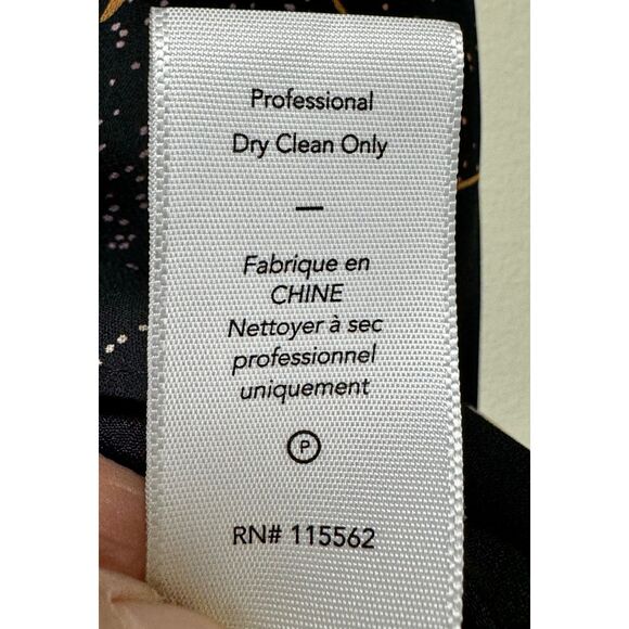 ELIZABETH AND JAMES 100% Silk Halter Top Tassels, Sz XS - Picture 9 of 9